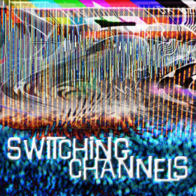 Radio Clash to the End 181: Switching Channels eclectic music mashup podcast cover shows static TV skip to the end